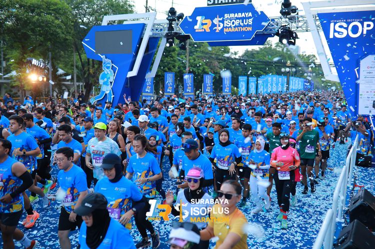 Race photo from SURABAYA ISOPLUS MARATHON 2025