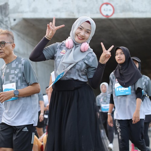 Race photo from KEDIRI HALF MARATHON 2026