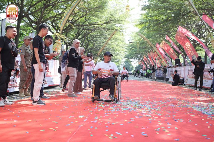 Race photo from Kediri Half Marathon 2024