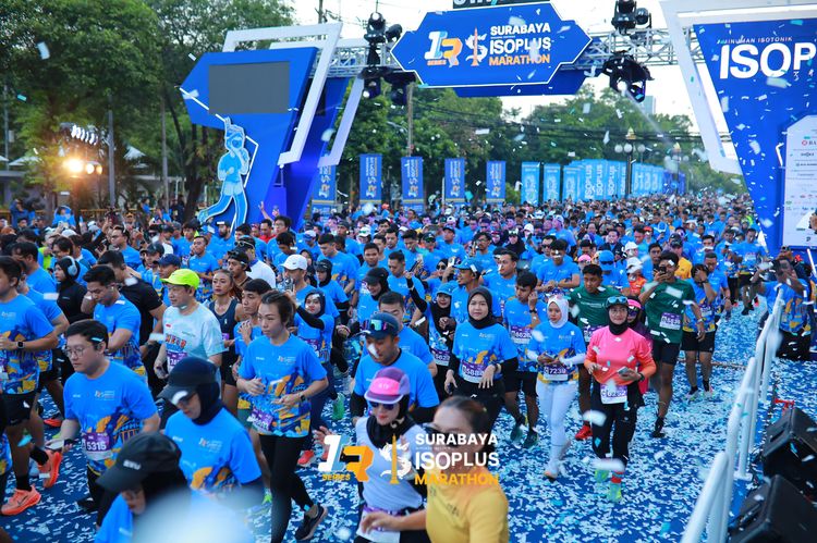 Race photo from SURABAYA ISOPLUS MARATHON 2025