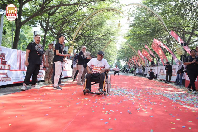 Race photo from Kediri Half Marathon 2024