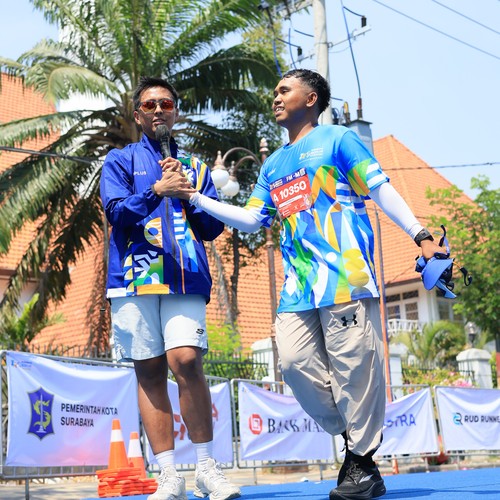 Race photo from SURABAYA ISOPLUS MARATHON 2026