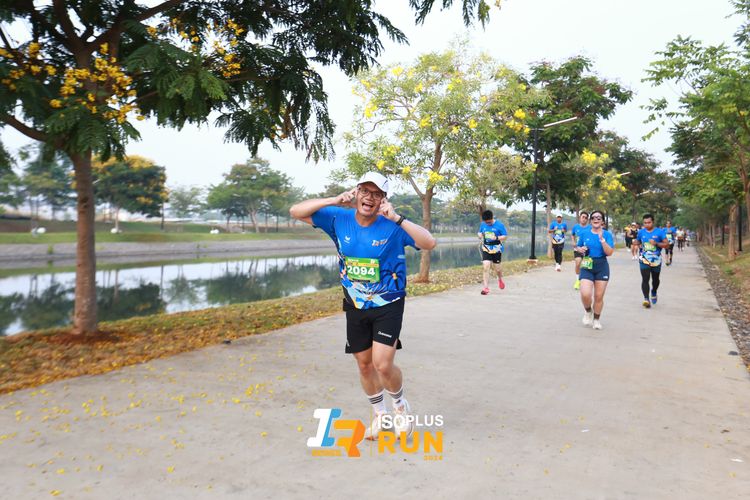 Race photo from ISOPlus Run 2024 Jakarta
