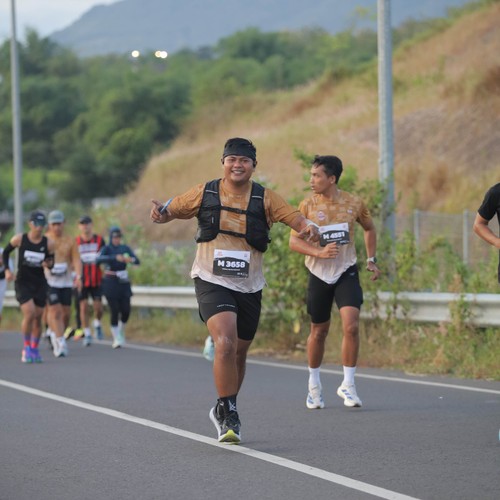 Race photo from KEDIRI HALF MARATHON 2026
