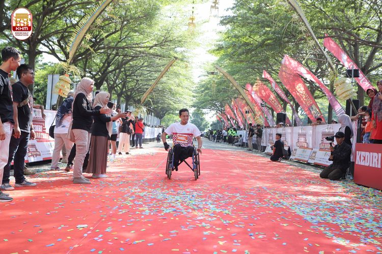 Race photo from Kediri Half Marathon 2024