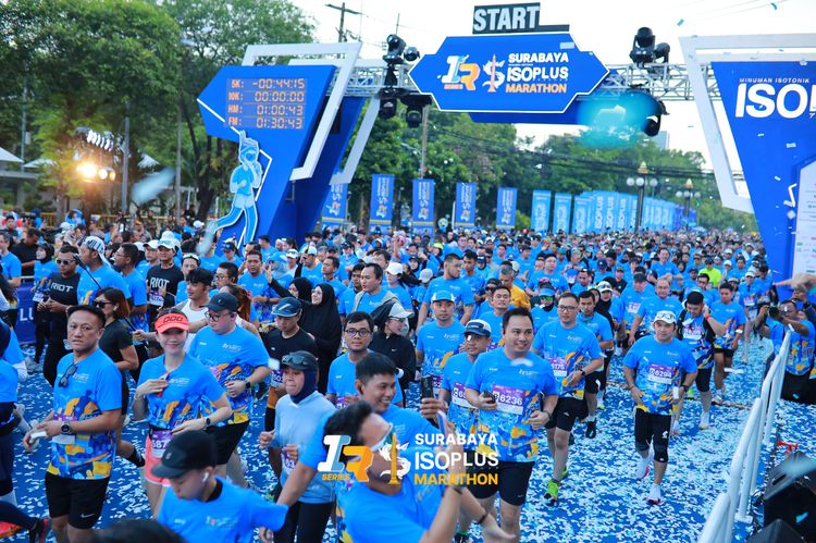 Race photo from SURABAYA ISOPLUS MARATHON 2025