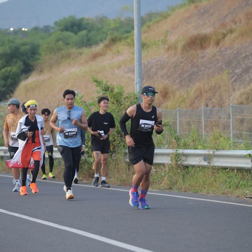 Race photo from KEDIRI HALF MARATHON 2026