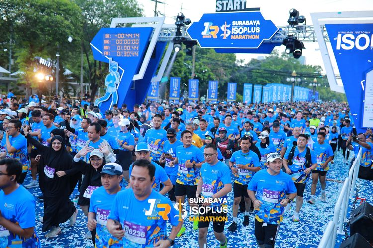 Race photo from SURABAYA ISOPLUS MARATHON 2025