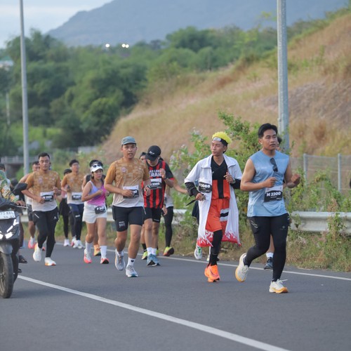 Race photo from KEDIRI HALF MARATHON 2026