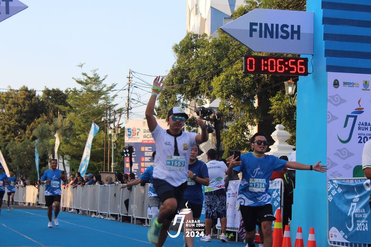 Race photo from Jabar Run 10K 2024
