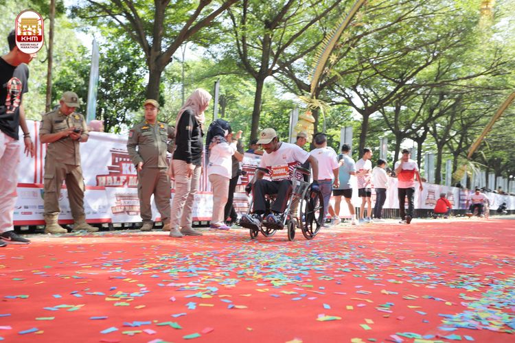 Race photo from Kediri Half Marathon 2024