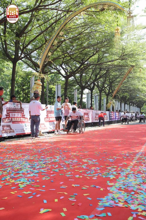 Race photo from Kediri Half Marathon 2024