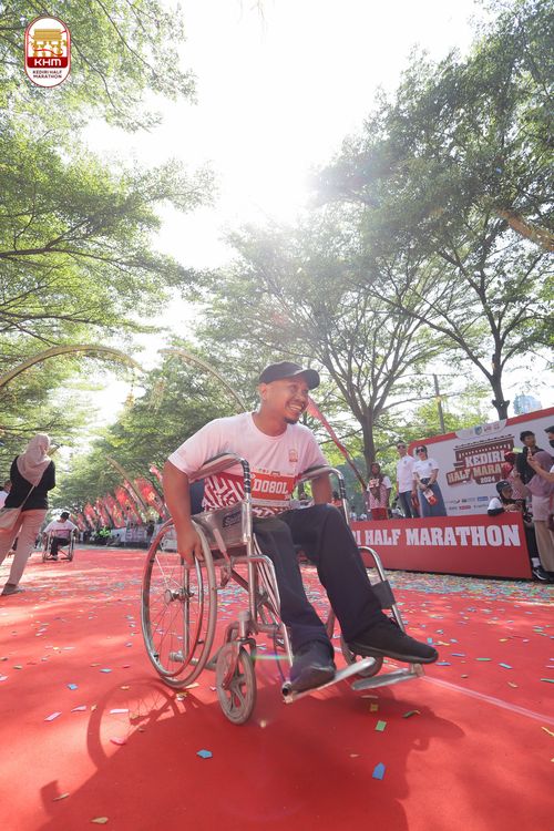 Race photo from Kediri Half Marathon 2024