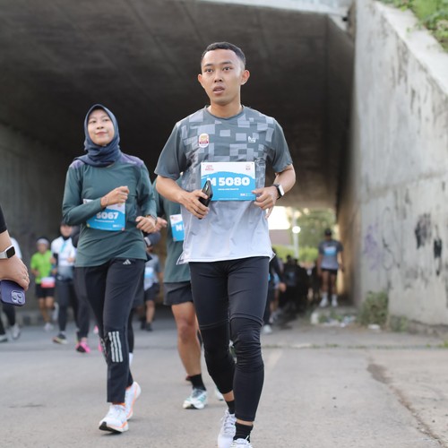 Race photo from KEDIRI HALF MARATHON 2026