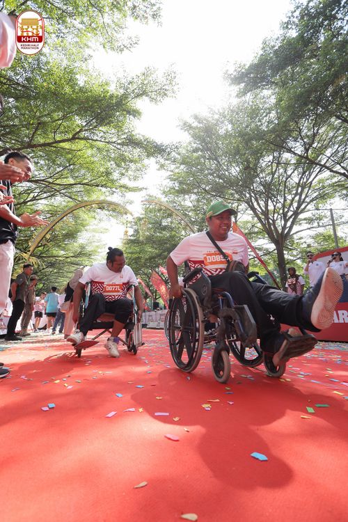 Race photo from Kediri Half Marathon 2024