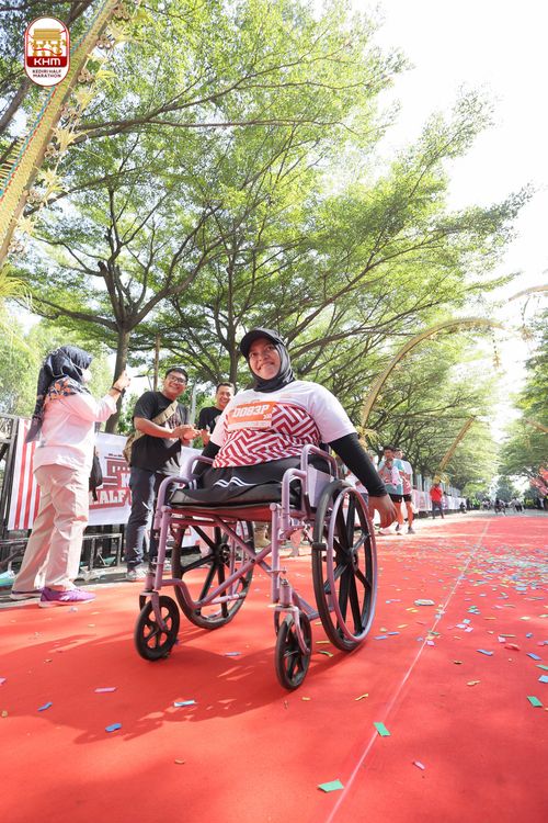 Race photo from Kediri Half Marathon 2024