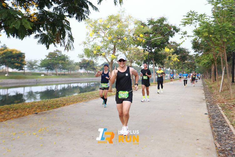 Race photo from ISOPlus Run 2024 Jakarta