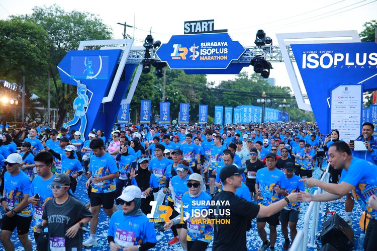 Race photo from SURABAYA ISOPLUS MARATHON 2025
