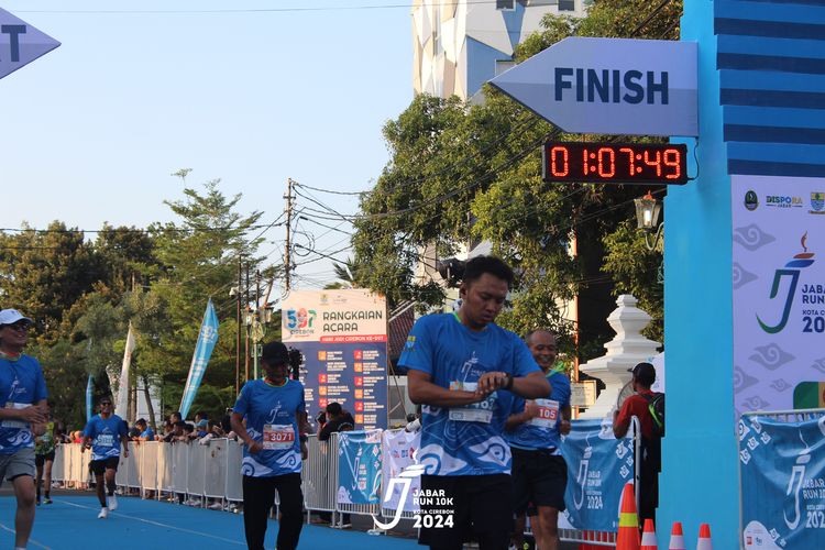 Race photo from Jabar Run 10K 2024