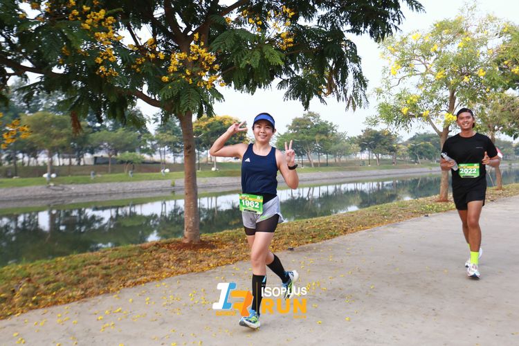 Race photo from ISOPlus Run 2024 Jakarta