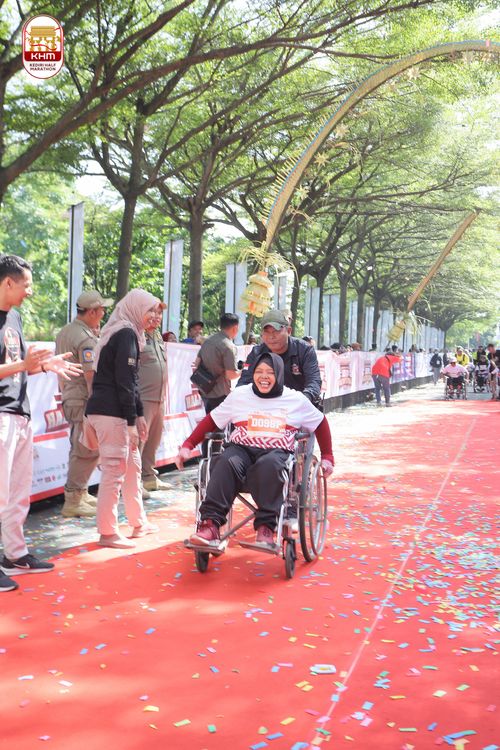Race photo from Kediri Half Marathon 2024