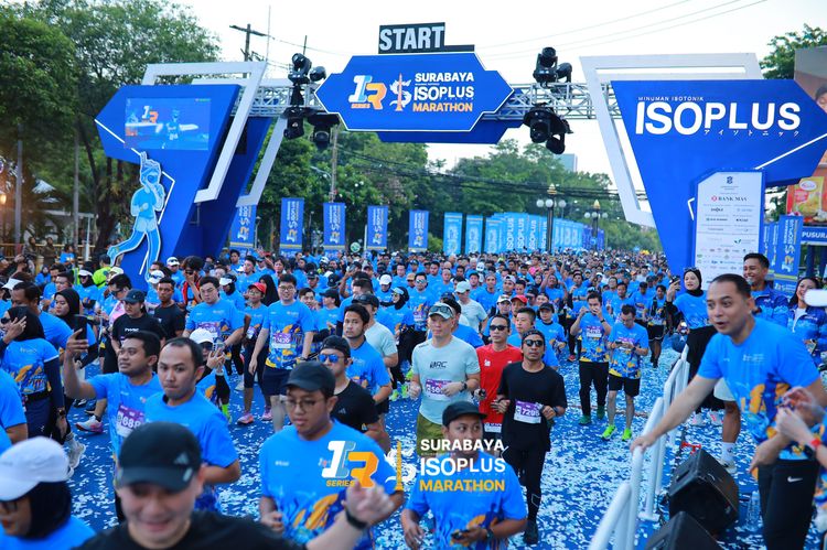 Race photo from SURABAYA ISOPLUS MARATHON 2025