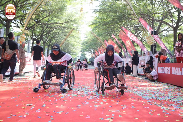 Race photo from Kediri Half Marathon 2024