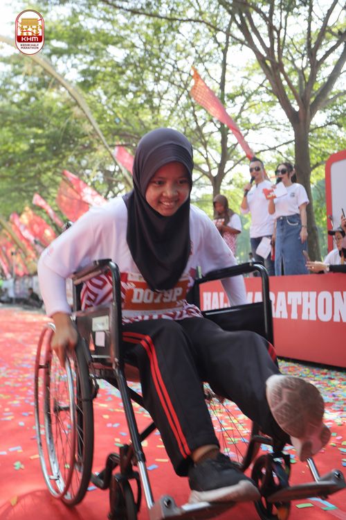 Race photo from Kediri Half Marathon 2024