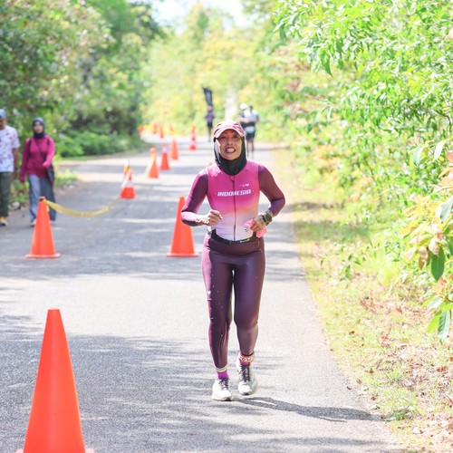 Race photo from Belitung Multisport Festival
