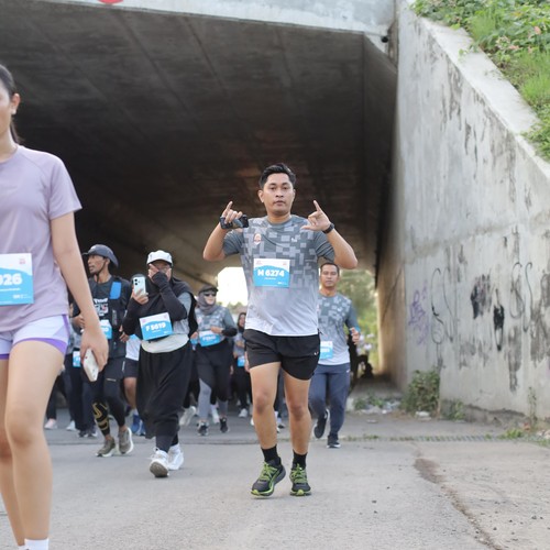 Race photo from KEDIRI HALF MARATHON 2026