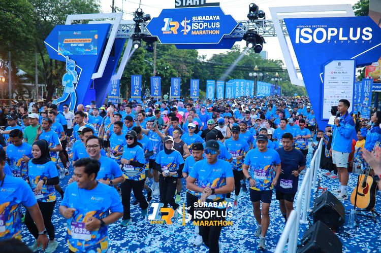 Race photo from SURABAYA ISOPLUS MARATHON 2025