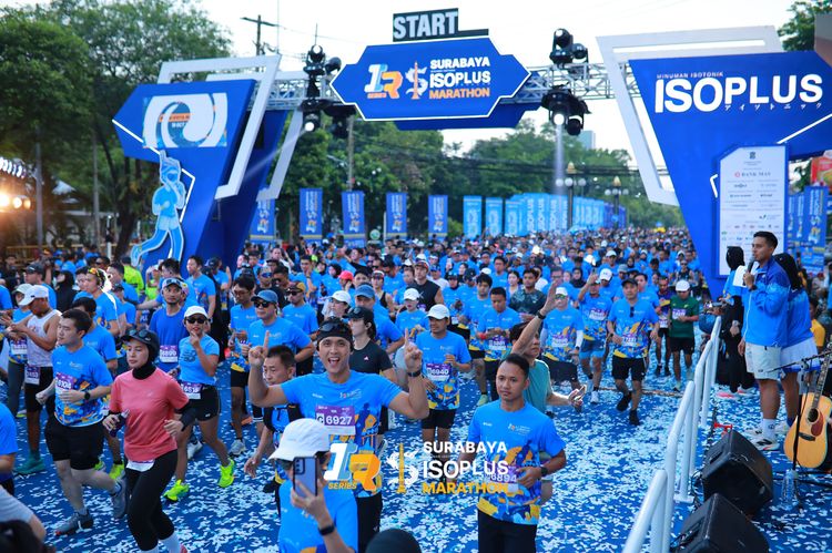 Race photo from SURABAYA ISOPLUS MARATHON 2025