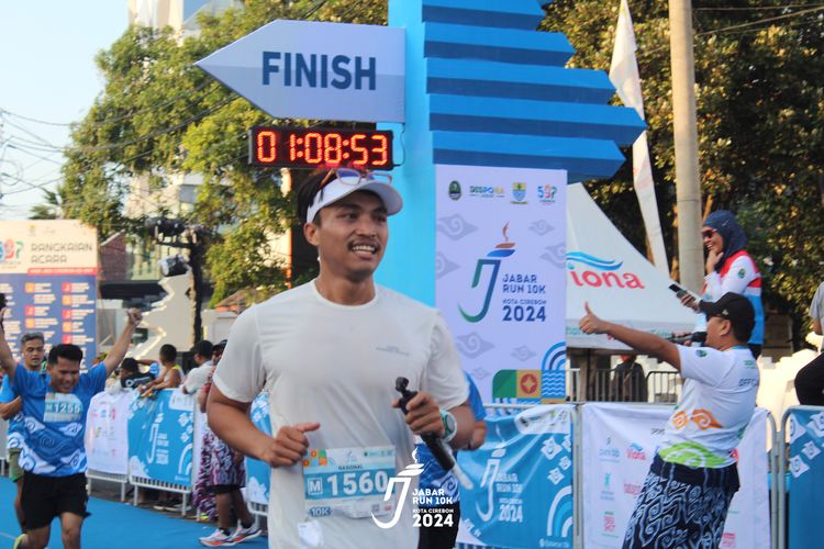 Race photo from Jabar Run 10K 2024