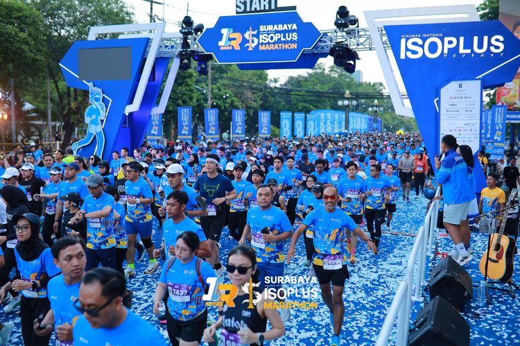 Race photo from SURABAYA ISOPLUS MARATHON 2025