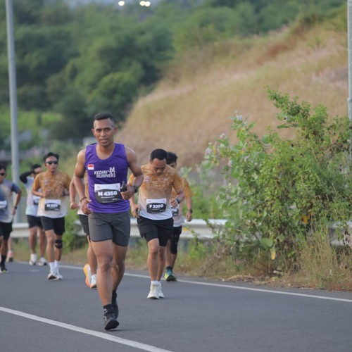 Race photo from KEDIRI HALF MARATHON 2026