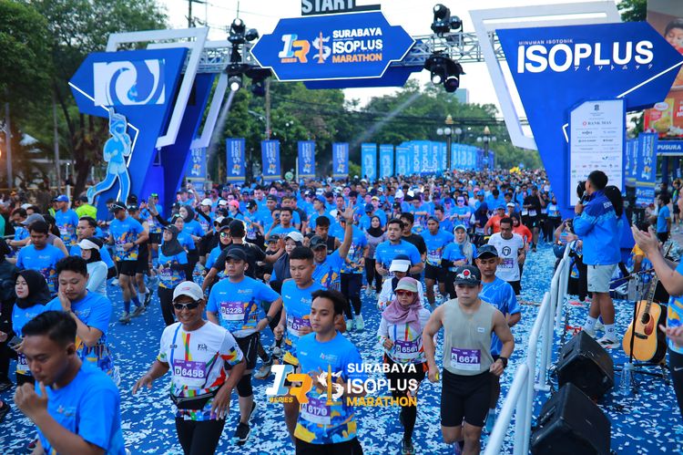 Race photo from SURABAYA ISOPLUS MARATHON 2025