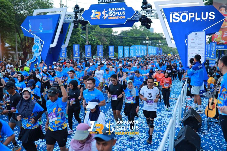Race photo from SURABAYA ISOPLUS MARATHON 2025