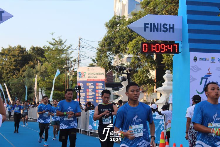 Race photo from Jabar Run 10K 2024