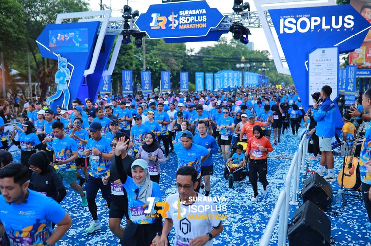 Race photo from SURABAYA ISOPLUS MARATHON 2025