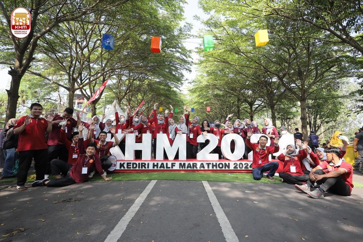 Race photo from Kediri Half Marathon 2024