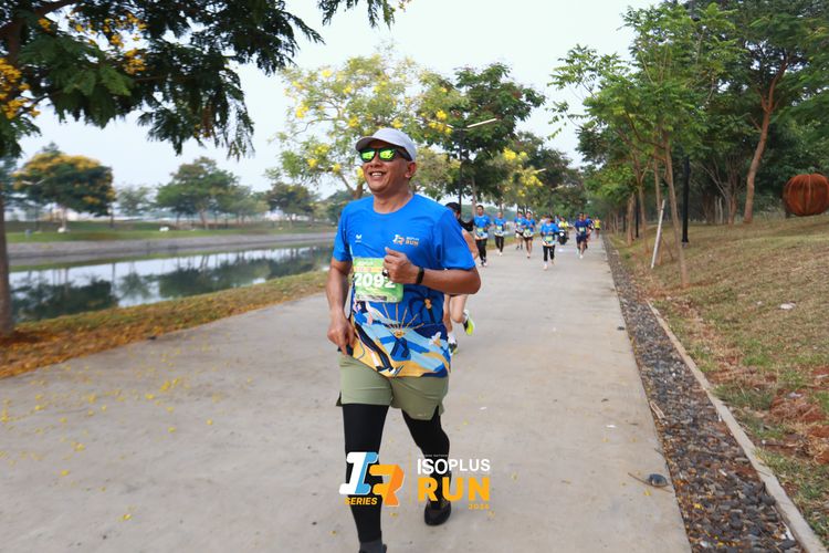 Race photo from ISOPlus Run 2024 Jakarta