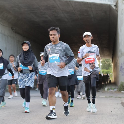 Race photo from KEDIRI HALF MARATHON 2026