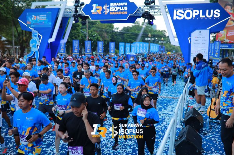 Race photo from SURABAYA ISOPLUS MARATHON 2025