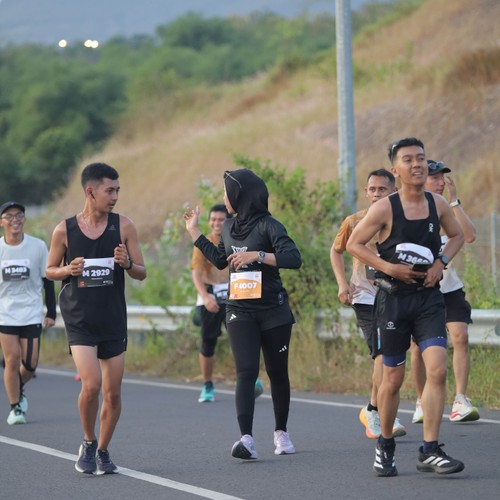 Race photo from KEDIRI HALF MARATHON 2026