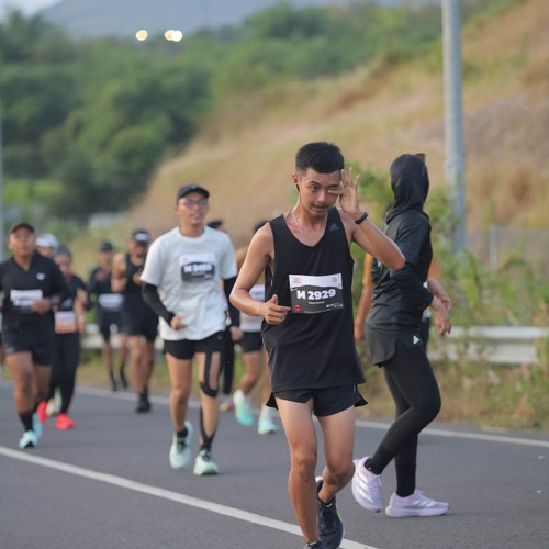 Race photo from KEDIRI HALF MARATHON 2026