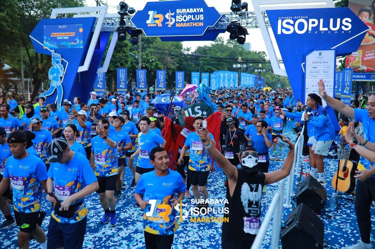 Race photo from SURABAYA ISOPLUS MARATHON 2025