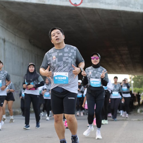 Race photo from KEDIRI HALF MARATHON 2026