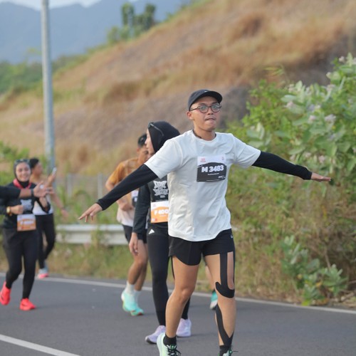 Race photo from KEDIRI HALF MARATHON 2026