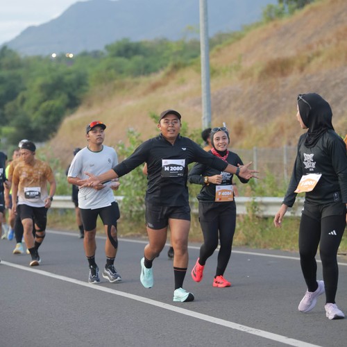 Race photo from KEDIRI HALF MARATHON 2026
