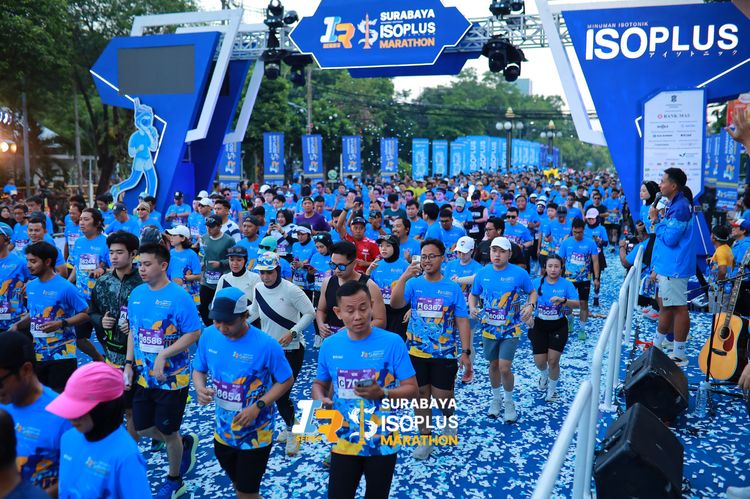 Race photo from SURABAYA ISOPLUS MARATHON 2025